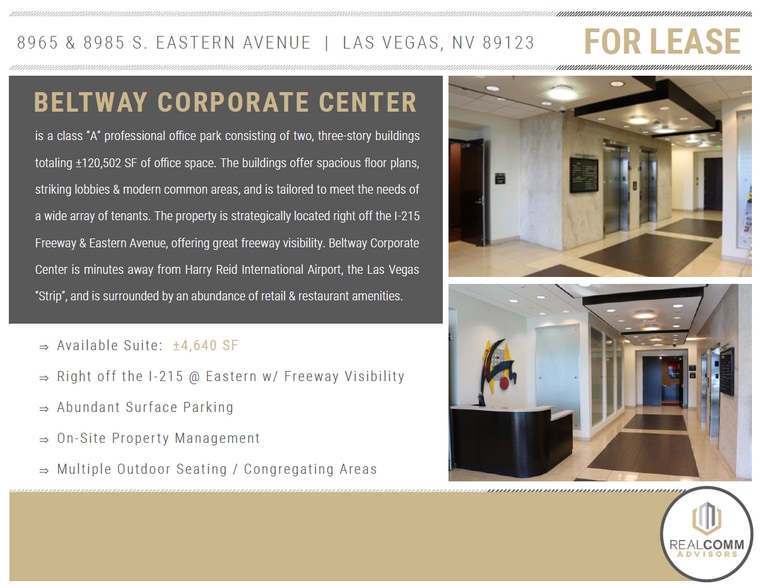 8975 S Eastern Ave, Las Vegas, NV for lease - Building Photo - Image 2 of 10