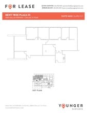 16610 N Dallas Pky, Dallas, TX for lease Floor Plan- Image 1 of 2
