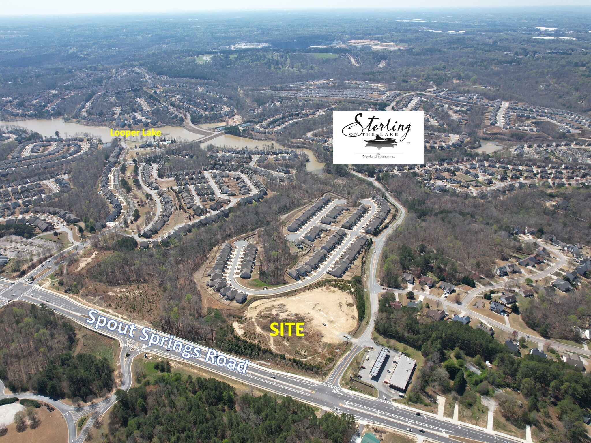 0 Capitola Farm Road, Flowery Branch, GA 30542 - +/- 7.6 AC Commercial