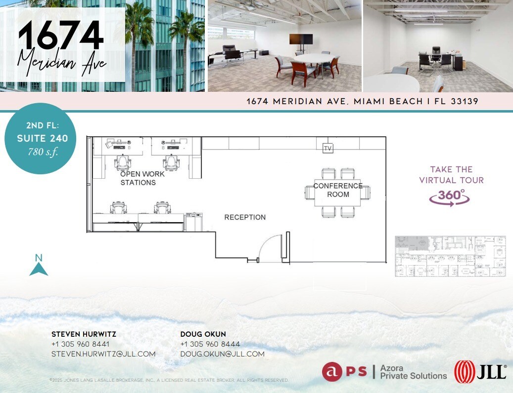 1674 Meridian Ave, Miami Beach, FL for lease Floor Plan- Image 1 of 10