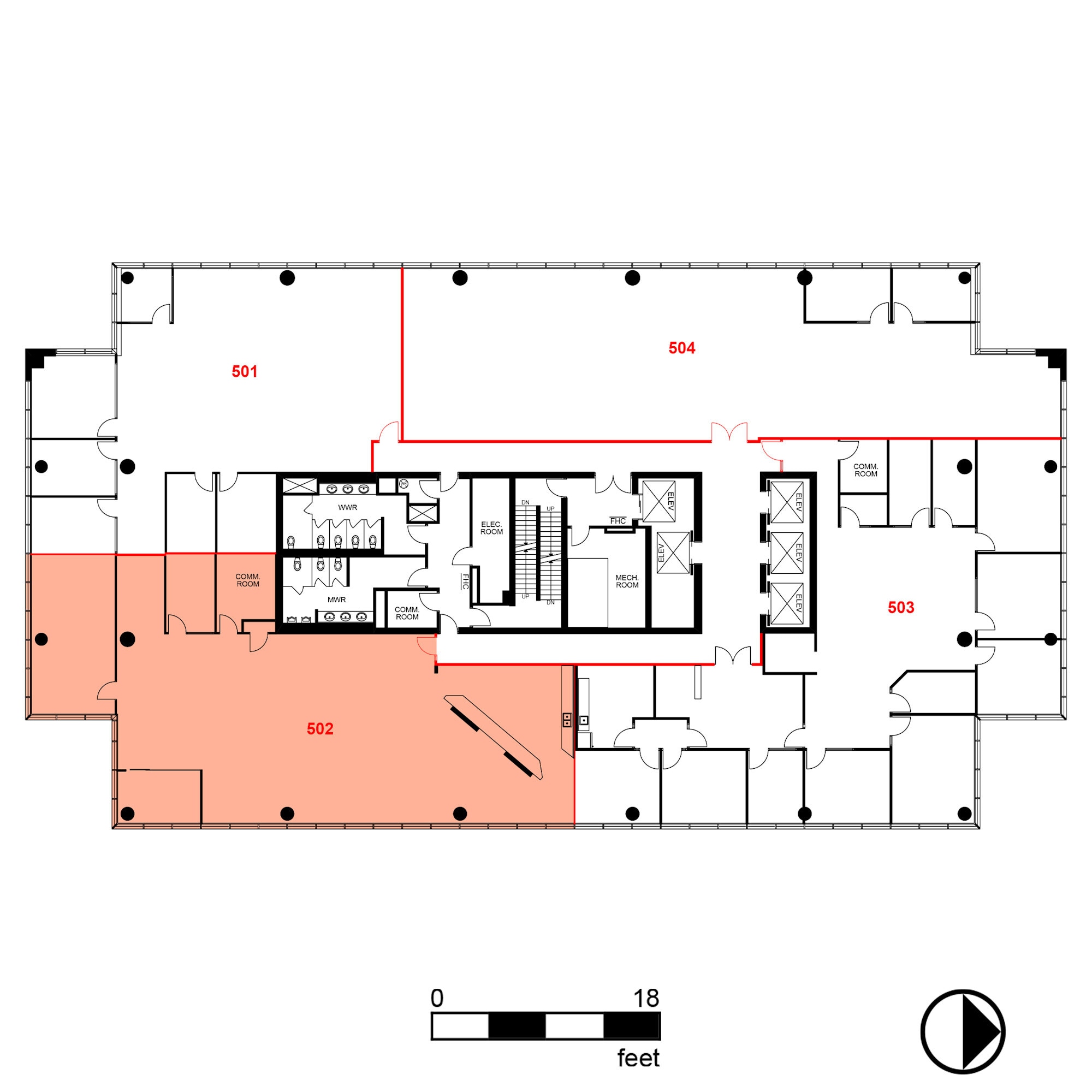 1 Riverside Dr W, Windsor, ON for lease Floor Plan- Image 1 of 1