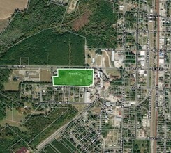 519 3rd St, Estill, SC - AERIAL map view