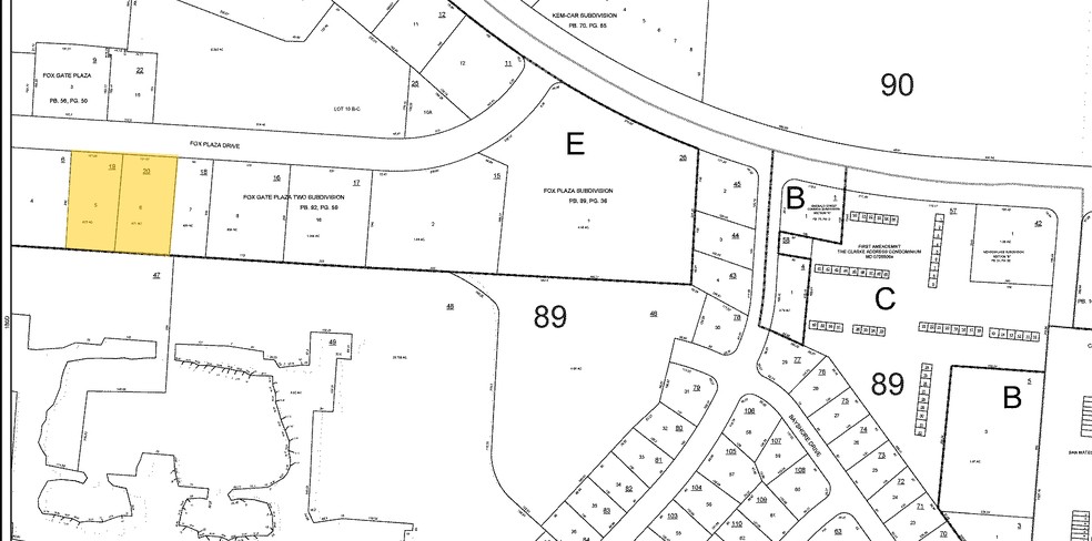 5395 Fox Plaza Dr, Memphis, TN for sale - Plat Map - Image 2 of 5