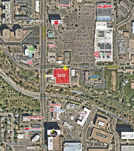 550 S Colorado Blvd, Glendale, CO for lease - Aerial - Image 1 of 1