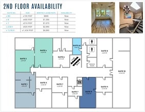 7918-7924 Ivanhoe Ave, La Jolla, CA for lease Floor Plan- Image 1 of 1