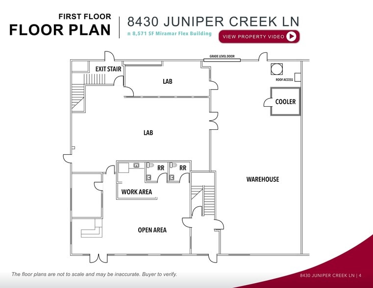 8430 Juniper Creek Ln, San Diego, CA for sale - Typical Floor Plan - Image 3 of 7