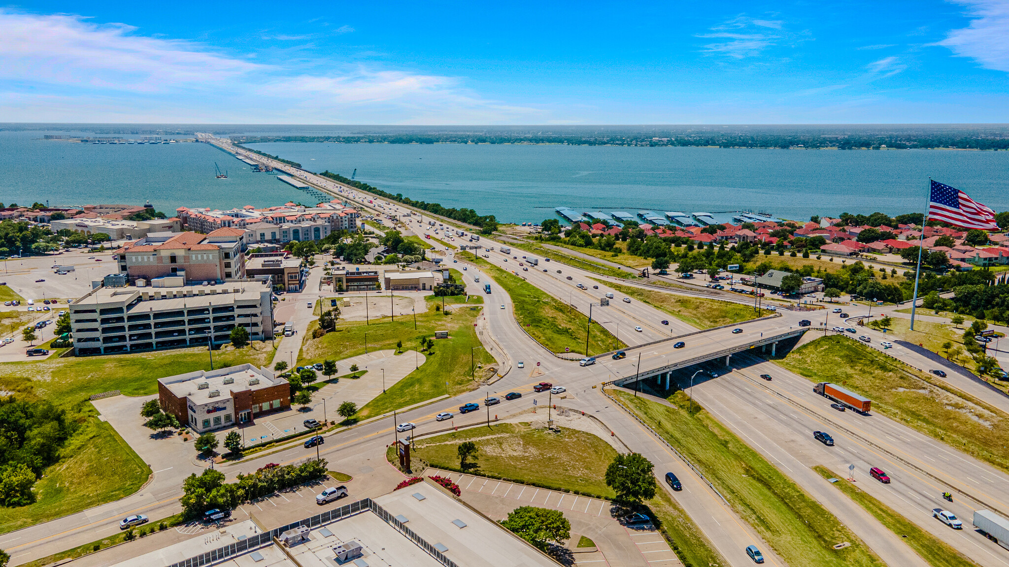 I-30 & Horizon Rd, Rockwall, TX for sale Aerial- Image 1 of 16