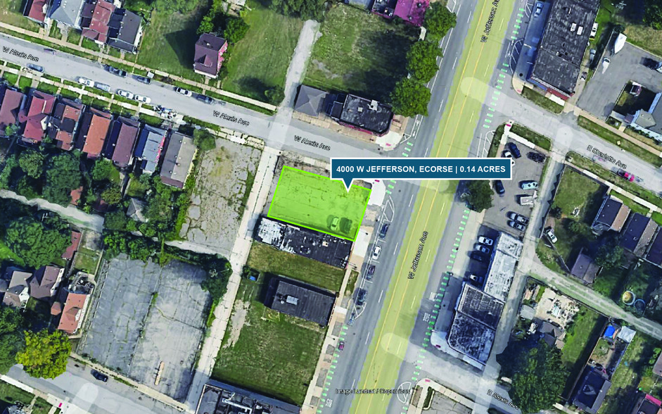 2.31 Acre Detroit Land Portfolio portfolio of 14 properties for sale on LoopNet.com - Aerial - Image 2 of 4