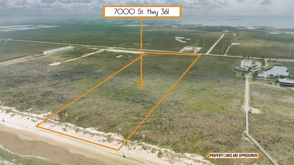 7000 ST HWY 361, Port Aransas, TX for sale - Aerial - Image 2 of 6