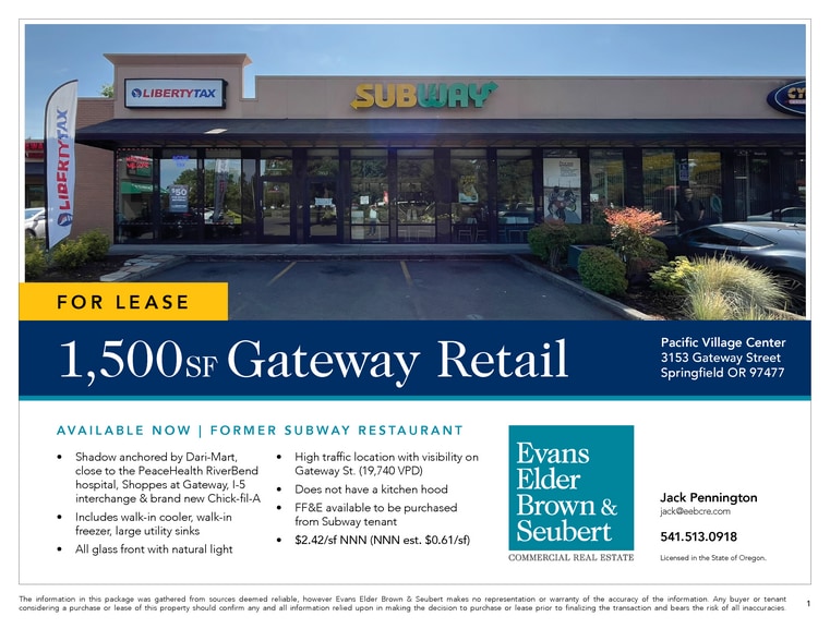 3153 Gateway St, Springfield, OR for lease - Building Photo - Image 2 of 5