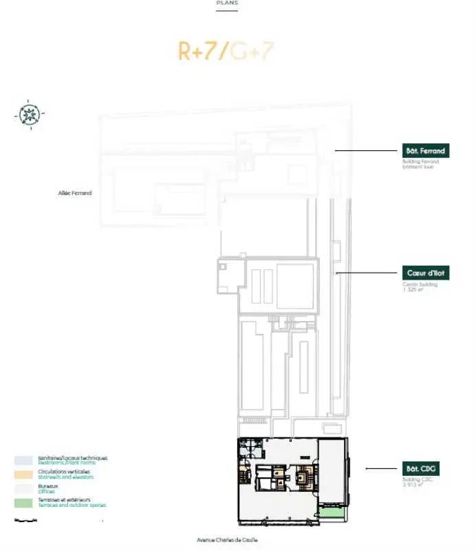 96-104 avenue Charles de Gaulle, Neuilly-sur-Seine for lease Floor Plan- Image 1 of 1