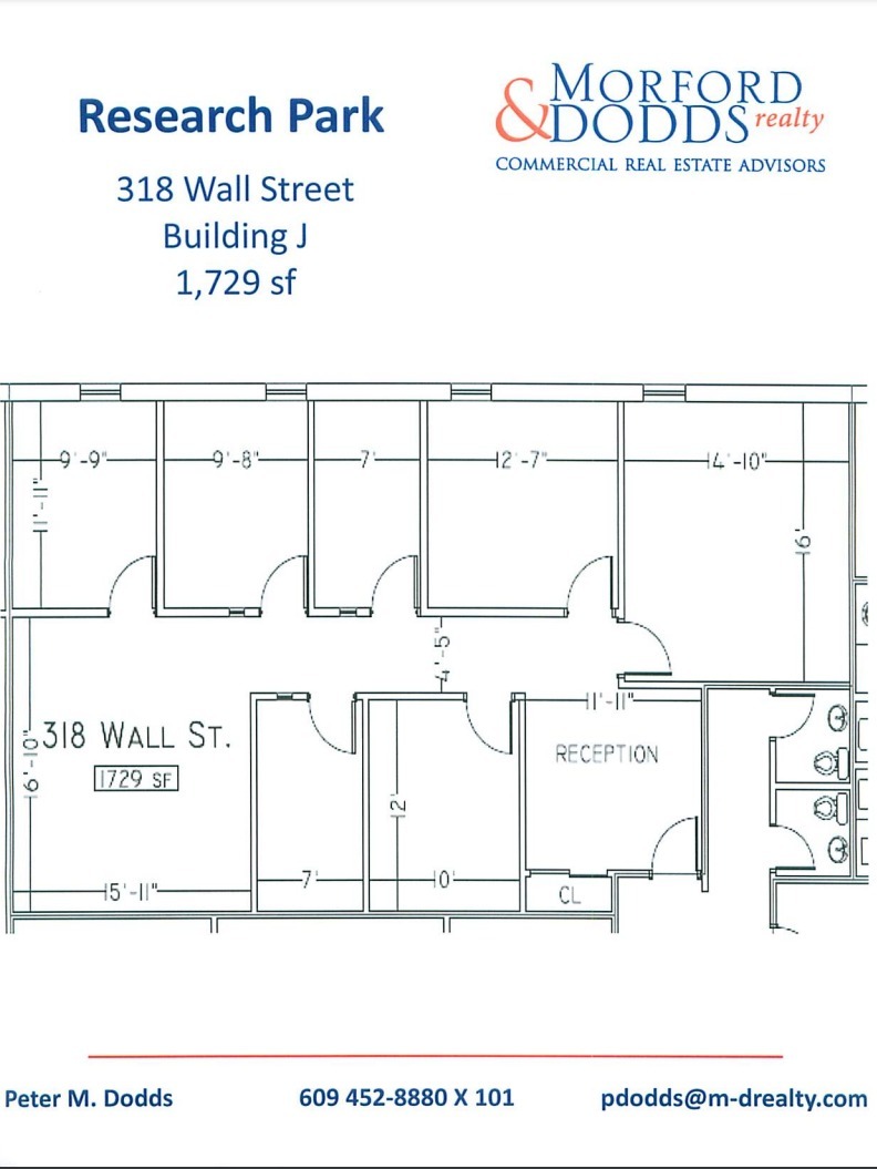 301-325 Wall St, Princeton, NJ for lease Floor Plan- Image 1 of 1