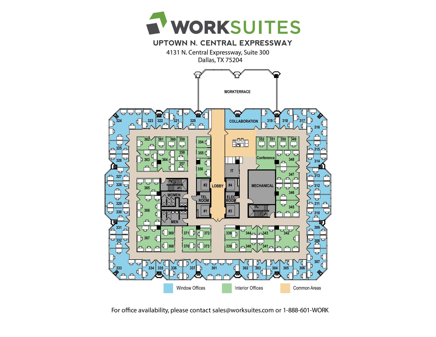 4131 N Central Expy, Dallas, TX for lease Floor Plan- Image 1 of 9