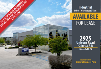 More details for 2925 Unicorn Rd, Bakersfield, CA - Industrial for Lease