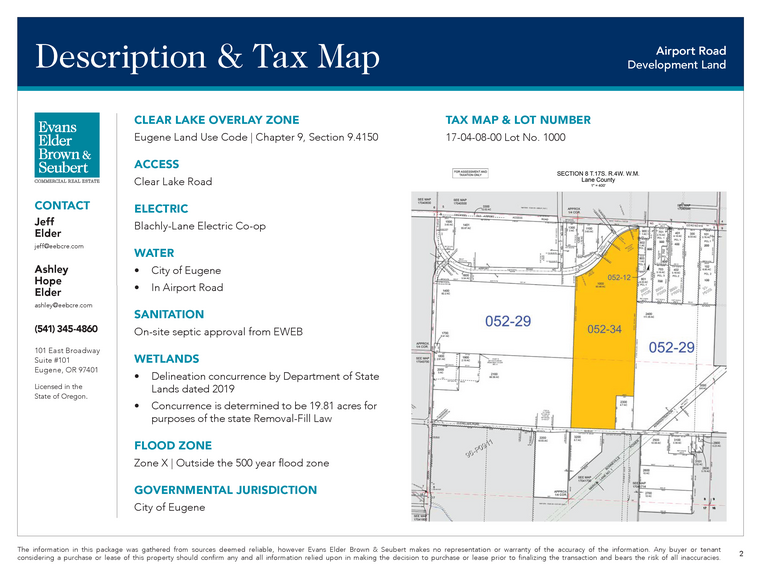 Airport Road & Old Airport Road, Eugene, OR for sale - Building Photo - Image 3 of 6