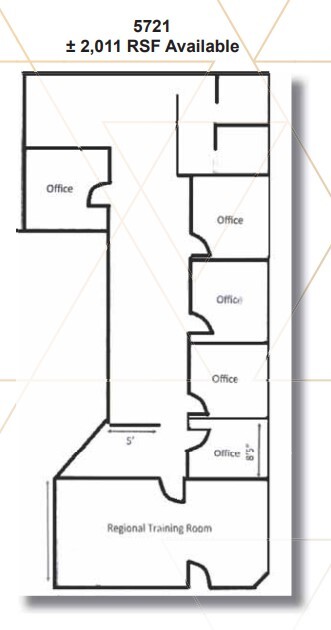 5701 Sunrise Blvd, Citrus Heights, CA for lease Floor Plan- Image 1 of 1