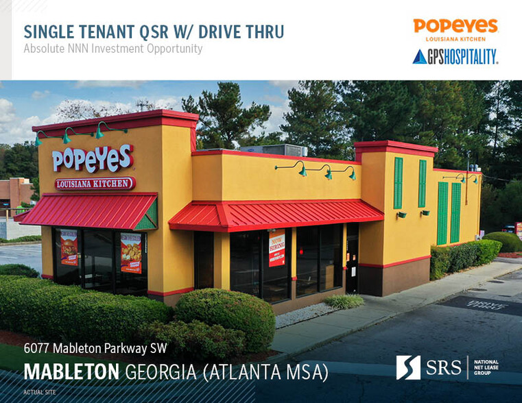 6077 Mableton Pky SE, Mableton, GA for sale - Primary Photo - Image 1 of 1