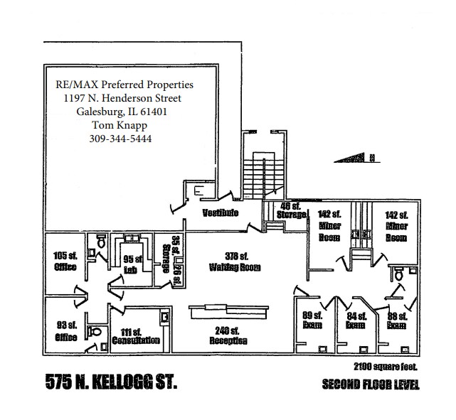 575 N Kellogg St, Galesburg, IL for lease Floor Plan- Image 1 of 1
