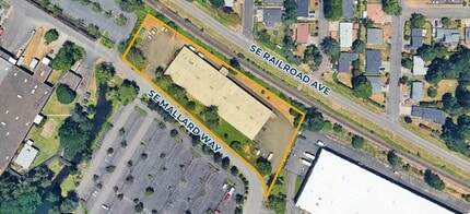 5285 SE Mallard Way, Portland, OR - AERIAL  map view