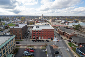 911-923 N E St, Richmond, IN - aerial  map view - Image1