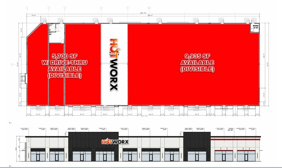 NWC Avondale-Haslet & Sendera Ranch Blvd, Haslet, TX for sale - Floor Plan - Image 3 of 3