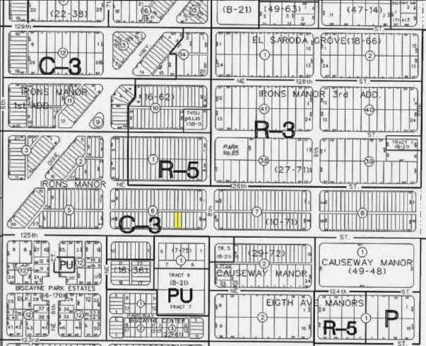 777 NE 125th St, North Miami, FL for lease - Plat Map - Image 2 of 90