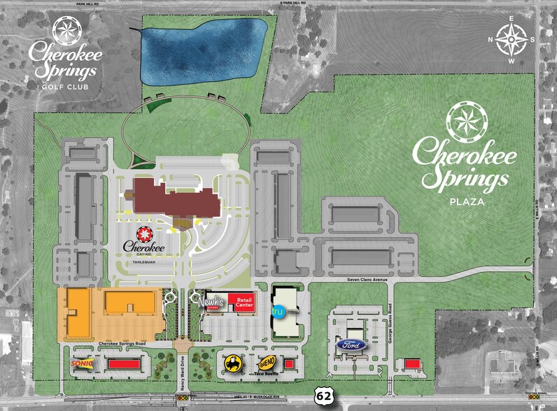 3470 Cherokee Springs Rd, Tahlequah, OK for lease - Primary Photo - Image 1 of 3