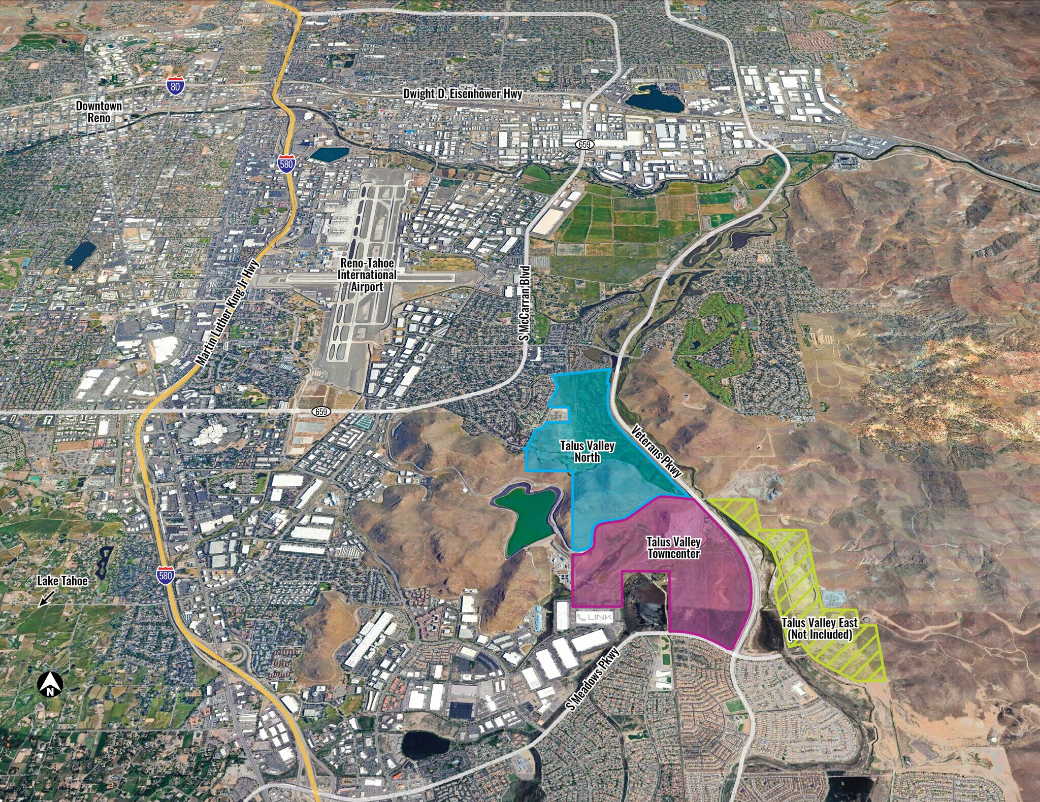 14 Bella Vista Road Rd, Reno, NV for sale Aerial- Image 1 of 1