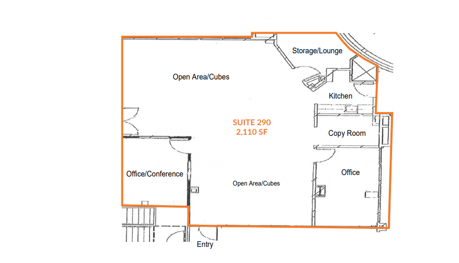 500 La Gonda Way, Danville, CA for lease Floor Plan- Image 1 of 1