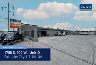 More details for 1750 S 900 W, Salt Lake City, UT - Industrial for Lease
