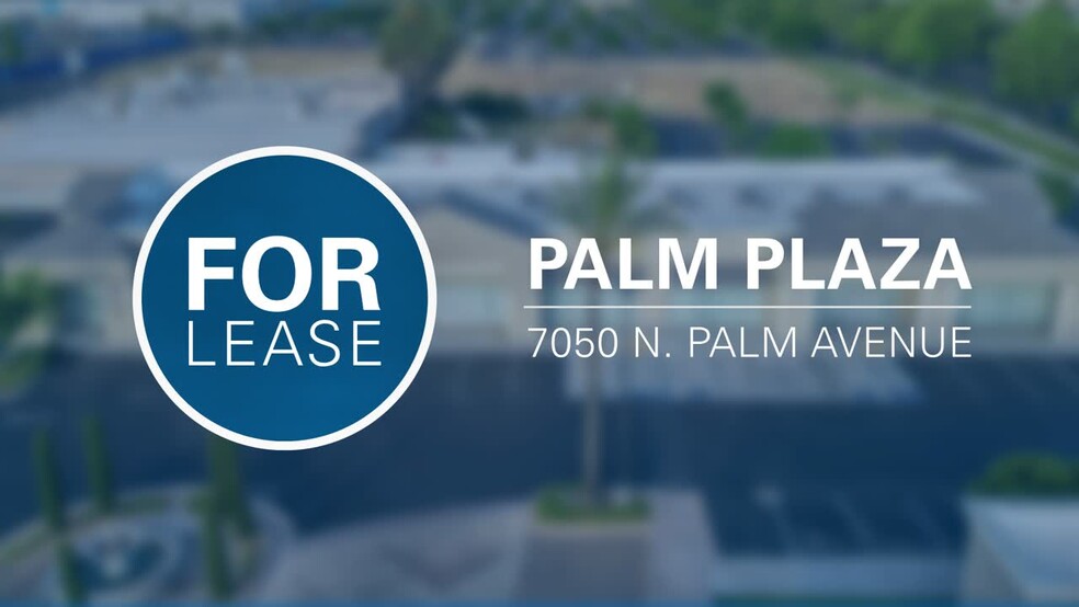 7050 N Palm Ave, Fresno, CA for lease - Commercial Listing Video - Image 2 of 9