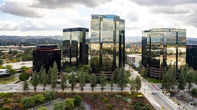 21600 Oxnard St, Woodland Hills, CA - aerial  map view - Image1