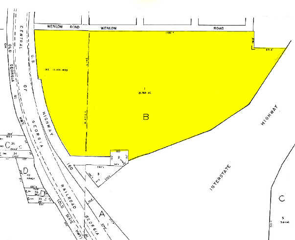 4370 Old Dixie Rd, Atlanta, GA for sale - Plat Map - Image 1 of 1