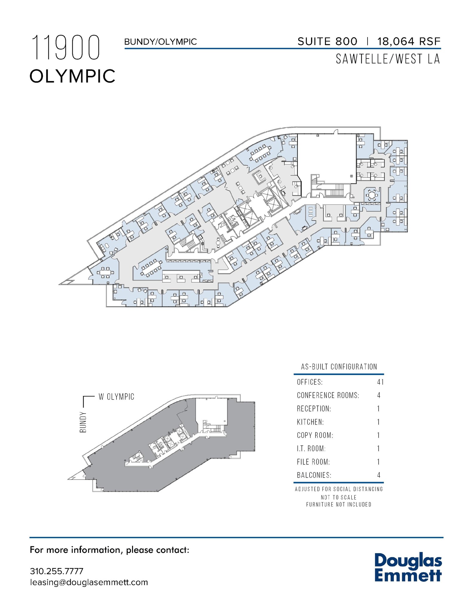 11900 W Olympic Blvd, Los Angeles, CA for lease Floor Plan- Image 1 of 1