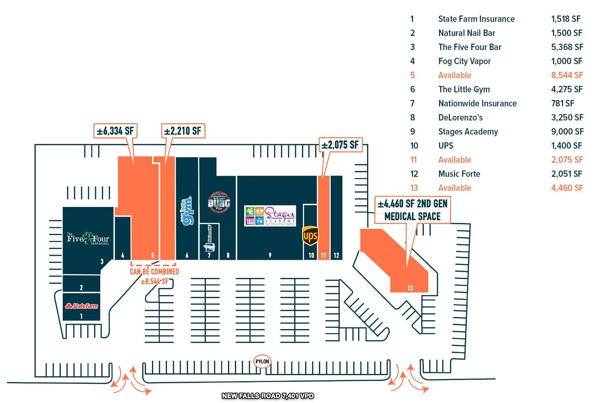 8919 New Falls Rd, Levittown, PA for lease Site Plan- Image 1 of 1