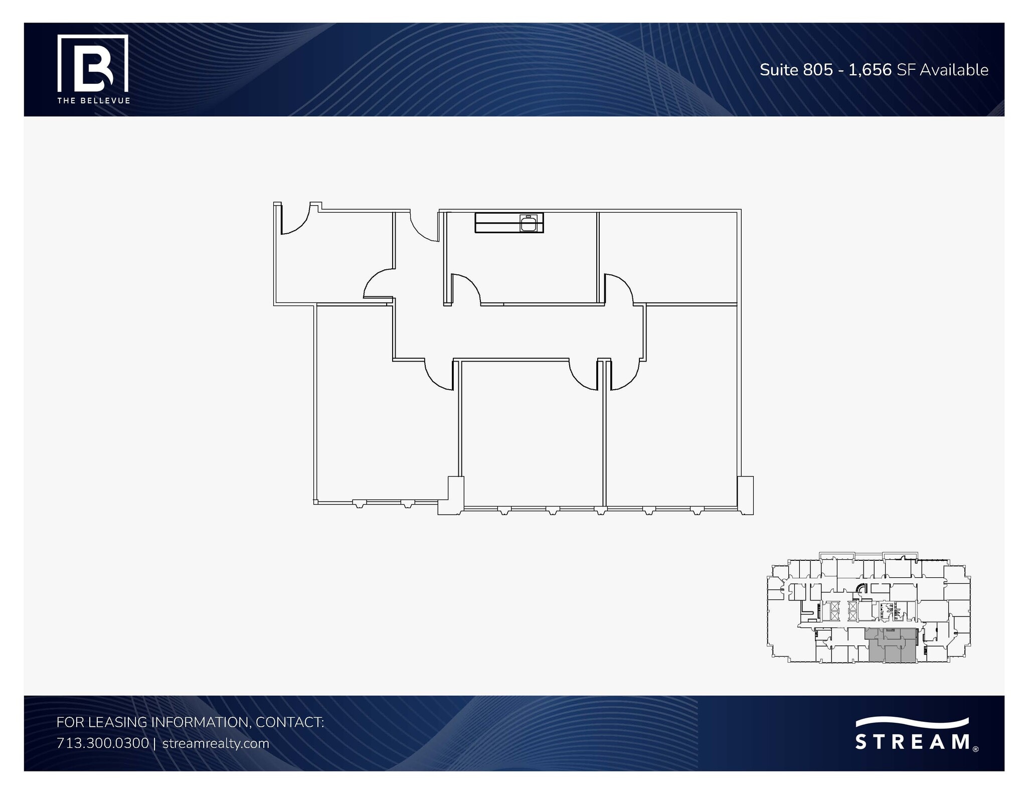2323 S Shepherd Dr, Houston, TX for lease Floor Plan- Image 1 of 1