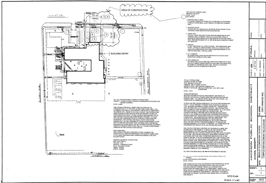 2601 Ivanhoe Ave, Jackson, MS for sale - Floor Plan - Image 3 of 3