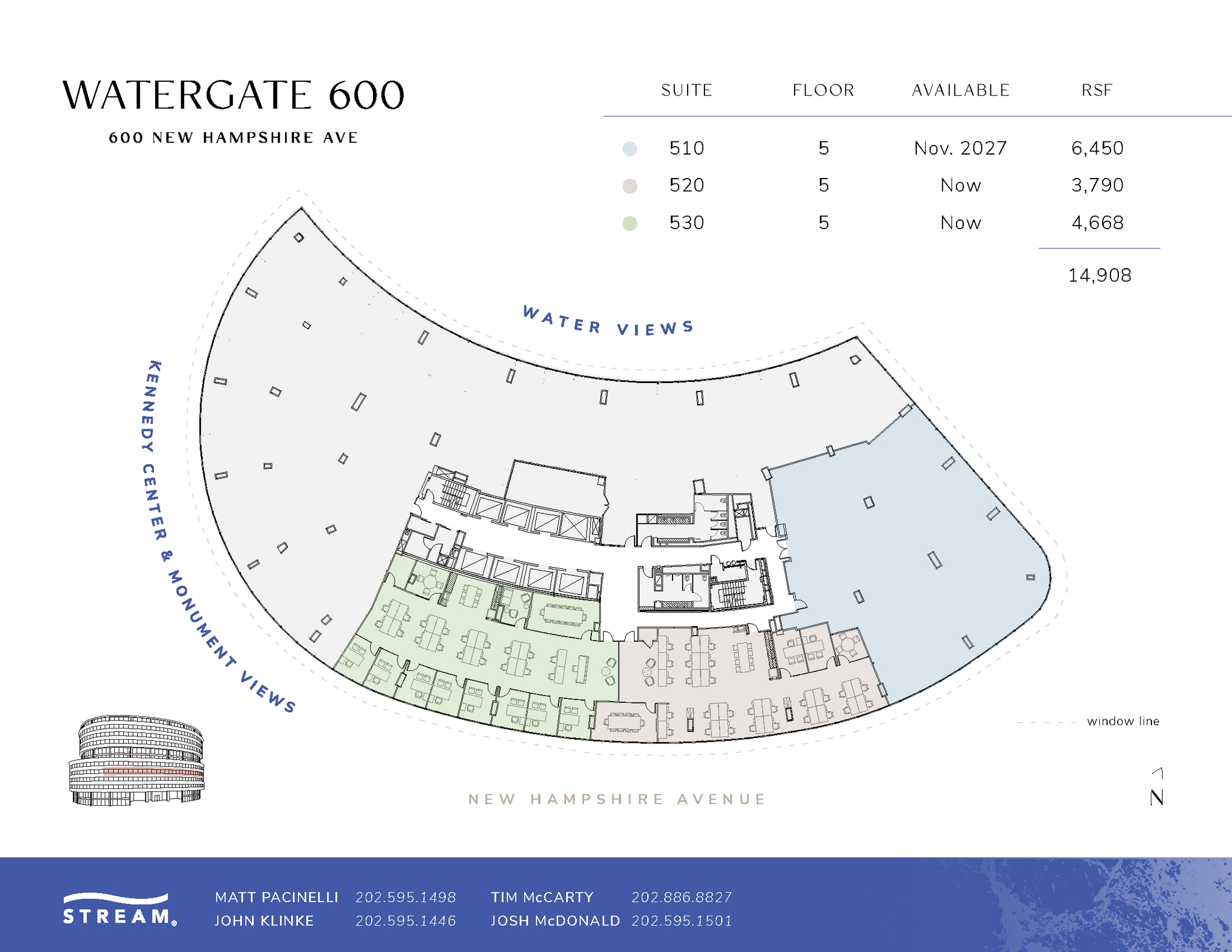 600 New Hampshire Ave NW, Washington, DC for lease Floor Plan- Image 1 of 1
