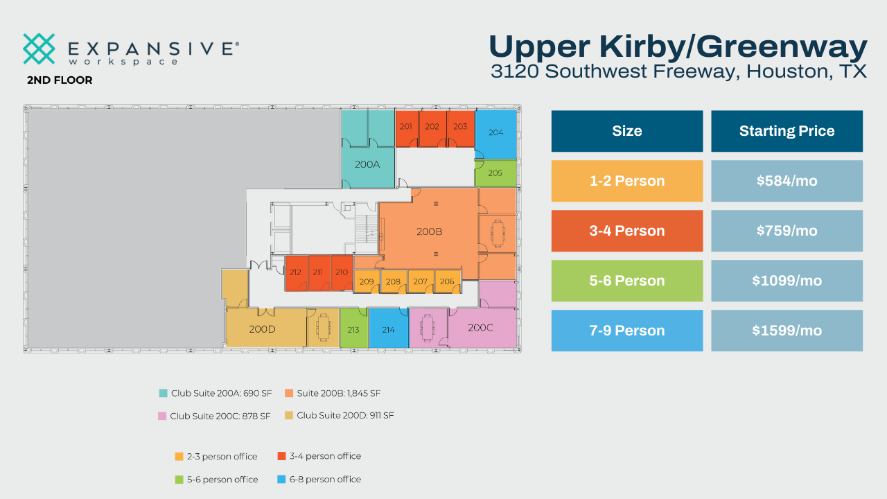 3120 Southwest Fwy, Houston, TX for lease Floor Plan- Image 1 of 4