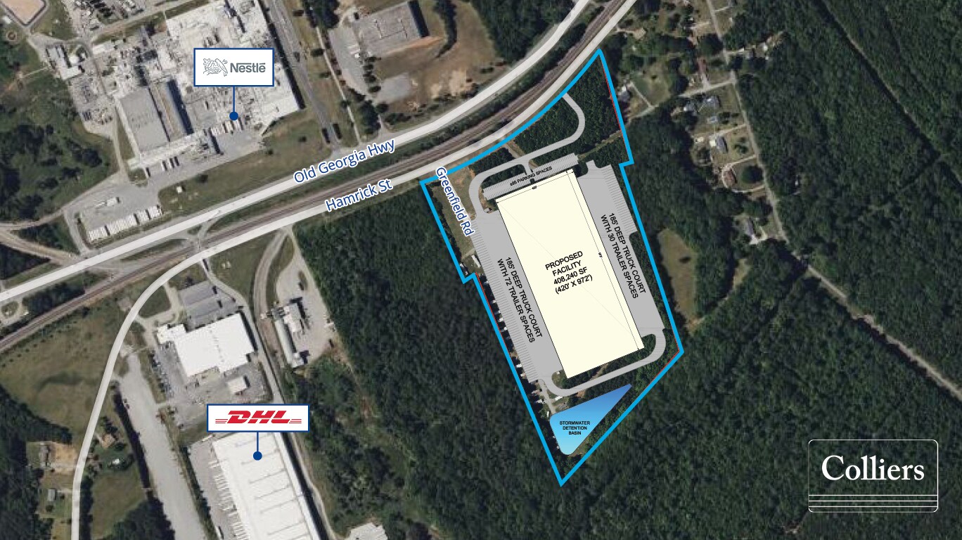 131 Greenfield Rd, Gaffney, SC for sale Aerial- Image 1 of 1