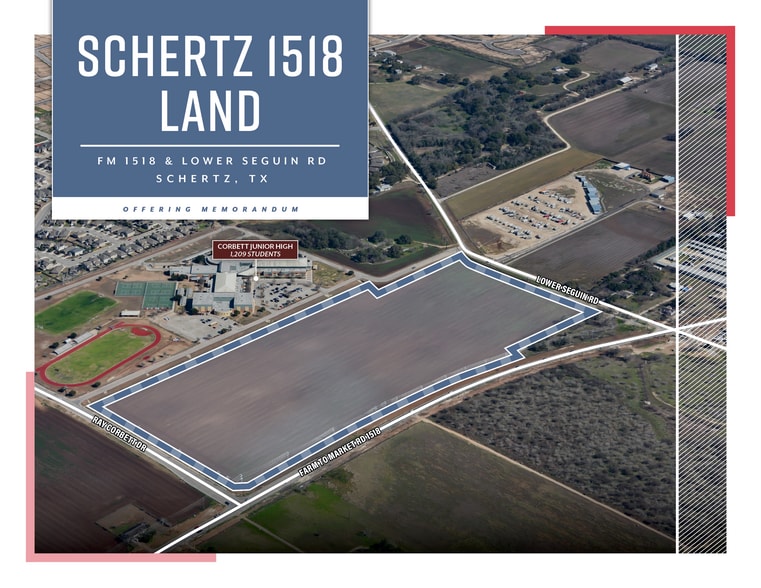 FM 1518 & Lower Seguin Rd, Schertz, TX for sale - Building Photo - Image 1 of 6