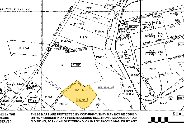 8264 Preston Ct, Jessup, MD for lease - Plat Map - Image 2 of 4