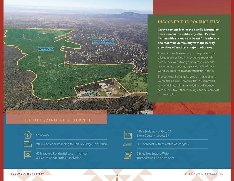 252 Paa Ko, Sandia Park, NM 87047 PaaKo 59 lots+2,000 ac+Buildings