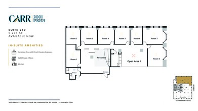 2001 Pennsylvania Ave NW, Washington, DC for lease Floor Plan- Image 1 of 1