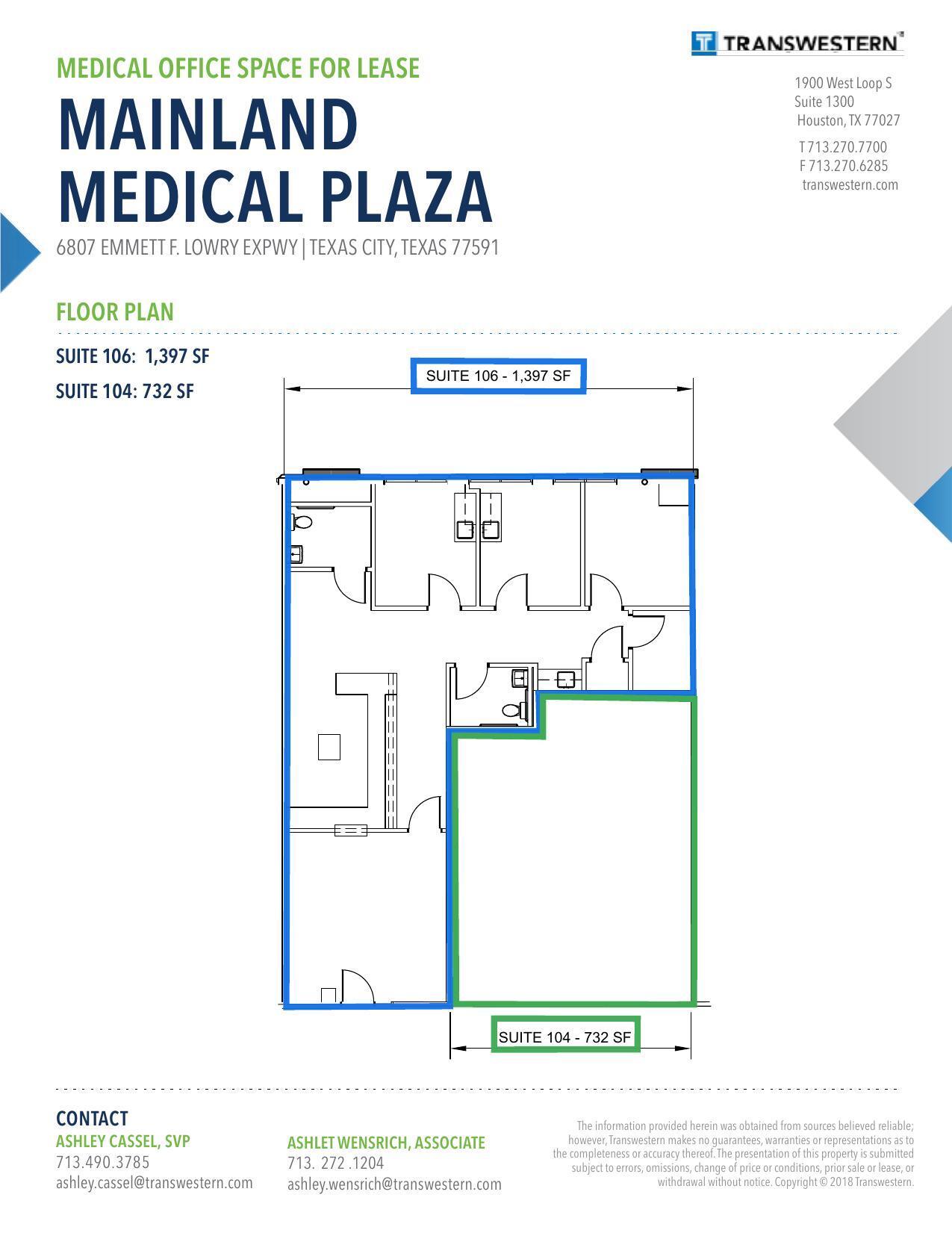 6807 Emmett F. Lowry Expy, Texas City, TX for lease Floor Plan- Image 1 of 1