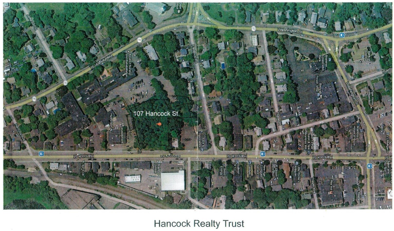 Braintree Ma Zoning Map 107 Hancock St, Braintree, Ma 02184 | Loopnet