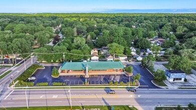 3242 Sheridan Rd, Zion, IL - AERIAL  map view - Image1