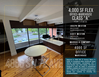 More details for 4866 SW 72nd Ave, Miami, FL - Flex for Lease