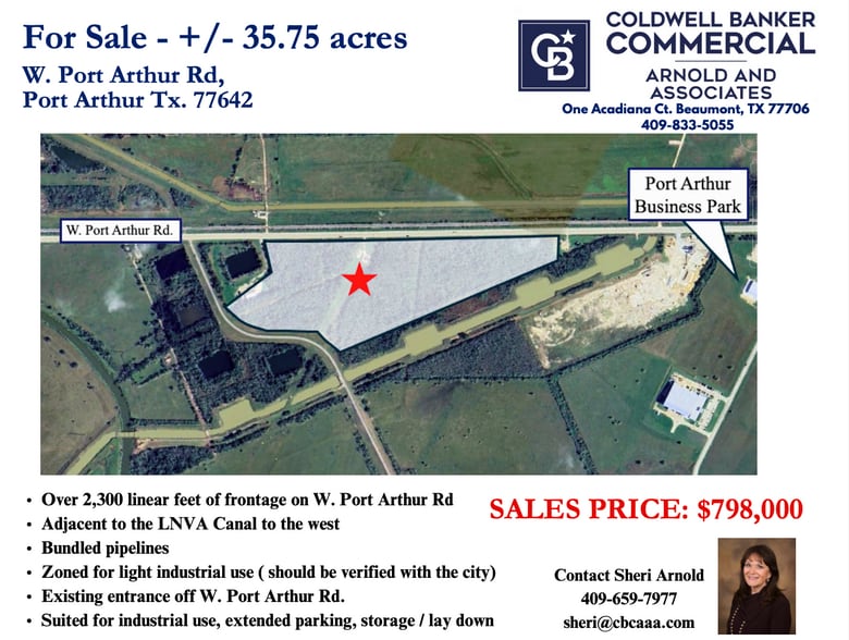 10907 Port Arthur Road, Beaumont, TX for sale - Primary Photo - Image 1 of 1