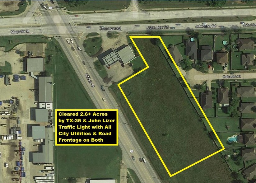 Highway 35 & John Lizer Rd, Pearland, TX for sale - Other - Image 1 of 1